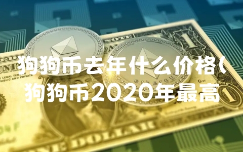 狗狗币去年什么价格（狗狗币2020年最高价格）