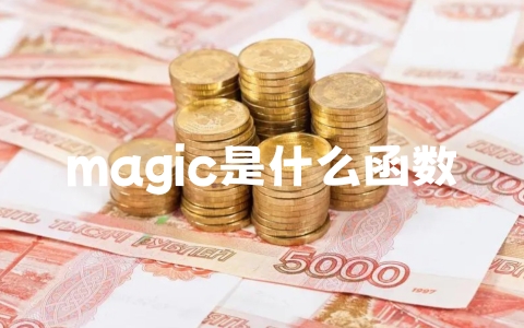 magic是什么函数